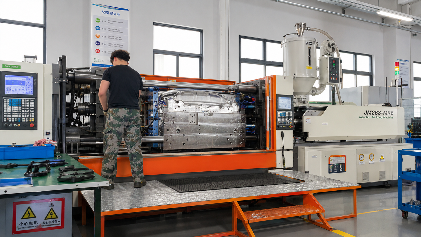 Mold tooling preparation at HM Manufacturing