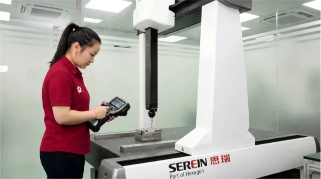 Coordinate measuring machine dimensional inspection