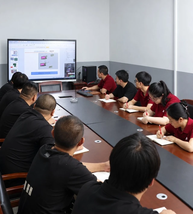 HM Manufacturing team training session